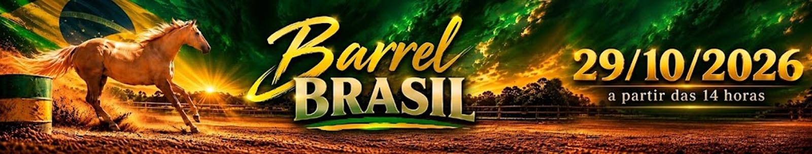 Banner Barrel Brasil no N1 Cavalos