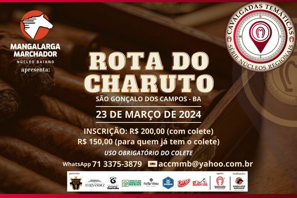 cavalgada Rota do Charuto