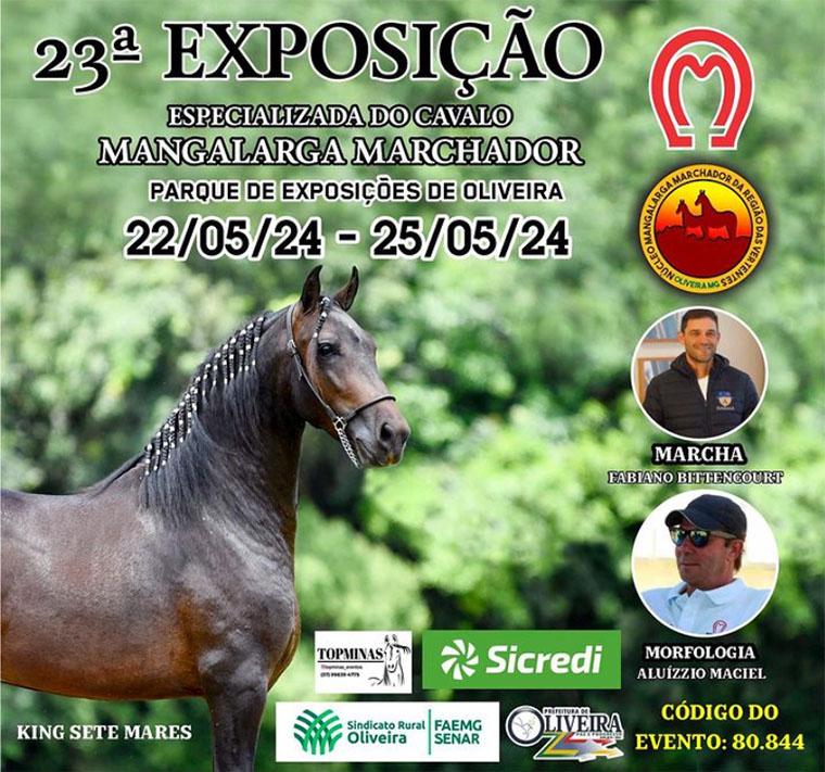 23ª Exposição Expecializada do Mangalarga Marchador em Oliveira (MG)