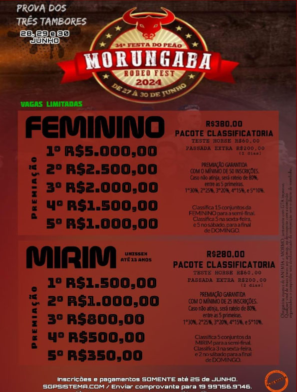 Três Tambores - Morungaba
