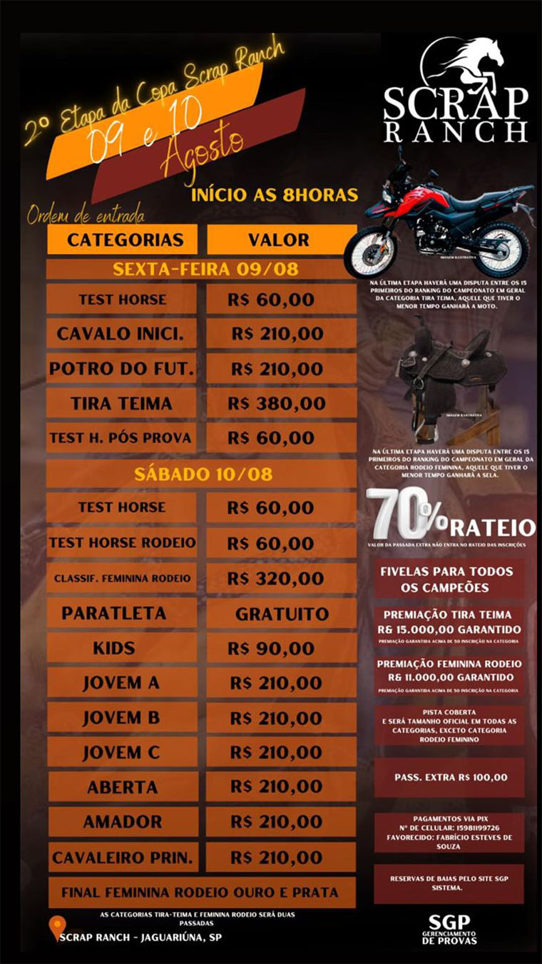 Copa Scrap Ranch 2024 em Jaguariúna 