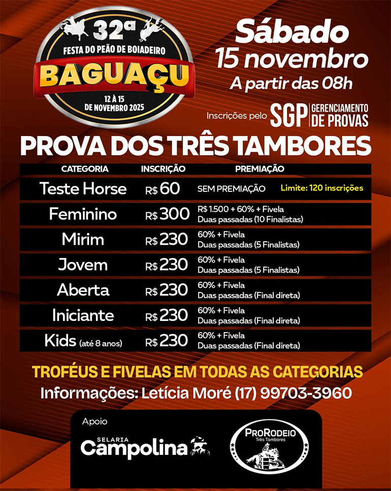 Prova da 32ª Baguaçu