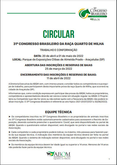 Congresso abqm 2