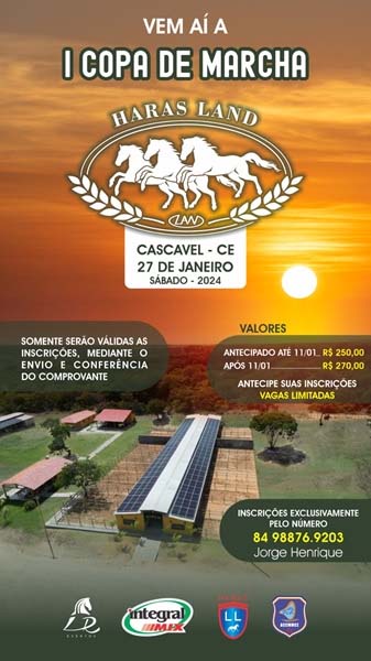1ª Copa de Marcha Haras Land em Cascavel (CE)