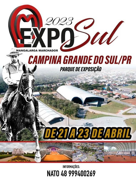 Expo Sul Mangalarga Marchador em Campina Grande do Sul (PR)