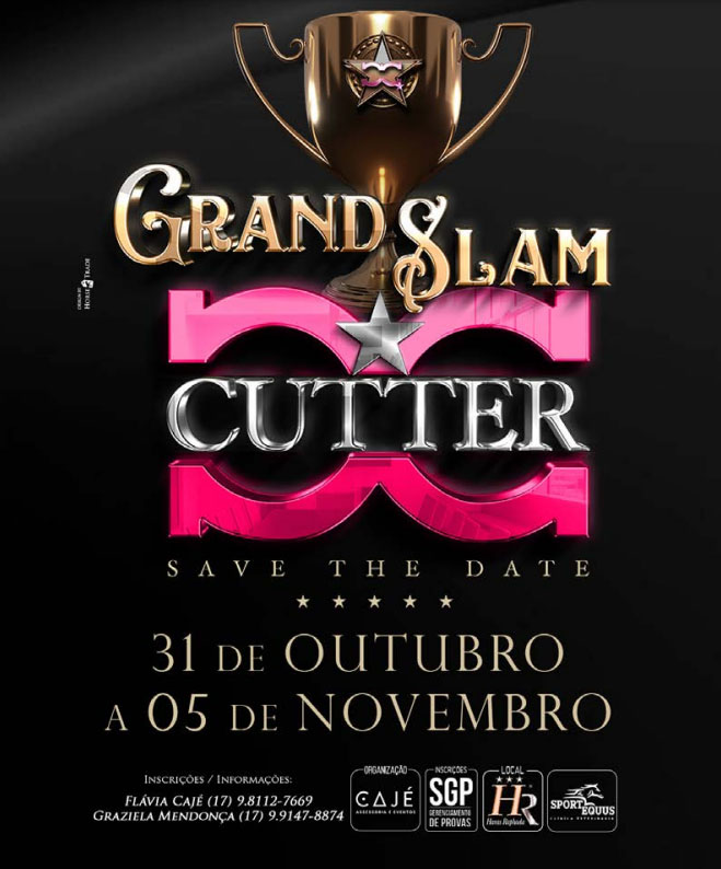 III Grand Slam Cutter no Haras Raphaela em Tietê (SP)