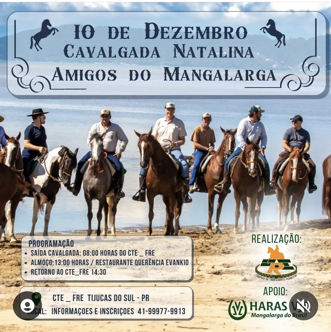 Cavalgada Natalina Amigos do Mangalarga