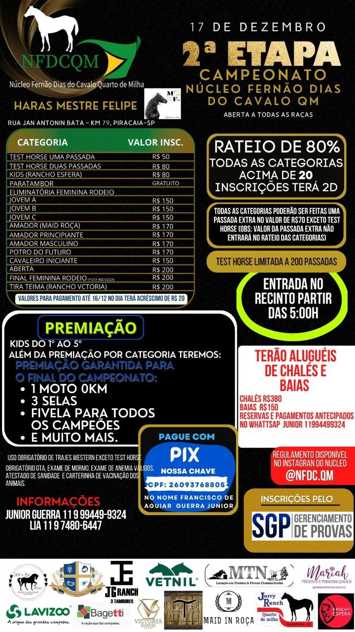 2ª Etapa do I Camp. NFDCQM