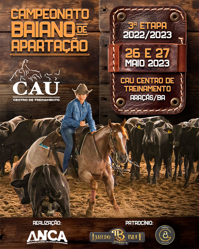 3ª Etapa do Campeonato Baiano de Apartação em Araçás (BA)