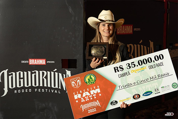 Ana Carolina Cardozo campeã ANTT 2022