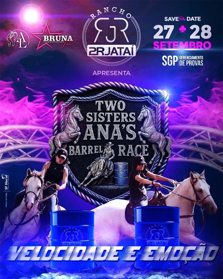 Two Sisters Ana's Barrel Race em Jataí (GO)